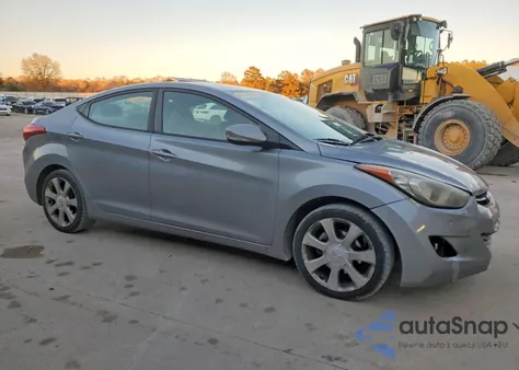 2012 Hyundai Elantra Gls из США, поврежденный, VIN KMHDH4AE2CU474956